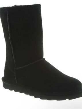 Bearpaw Elle Women's Black Mid-Calf Winter Boots